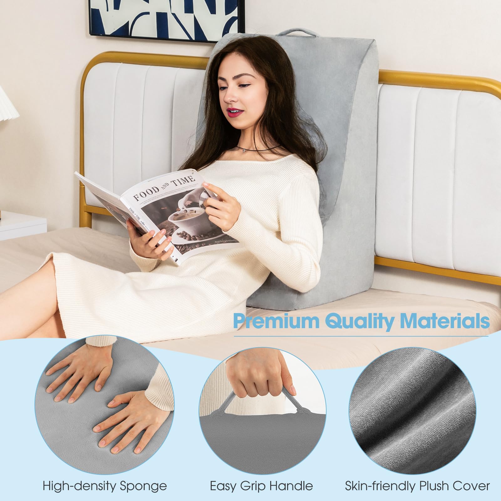 Giantex Wedge Pillow for Sleeping 