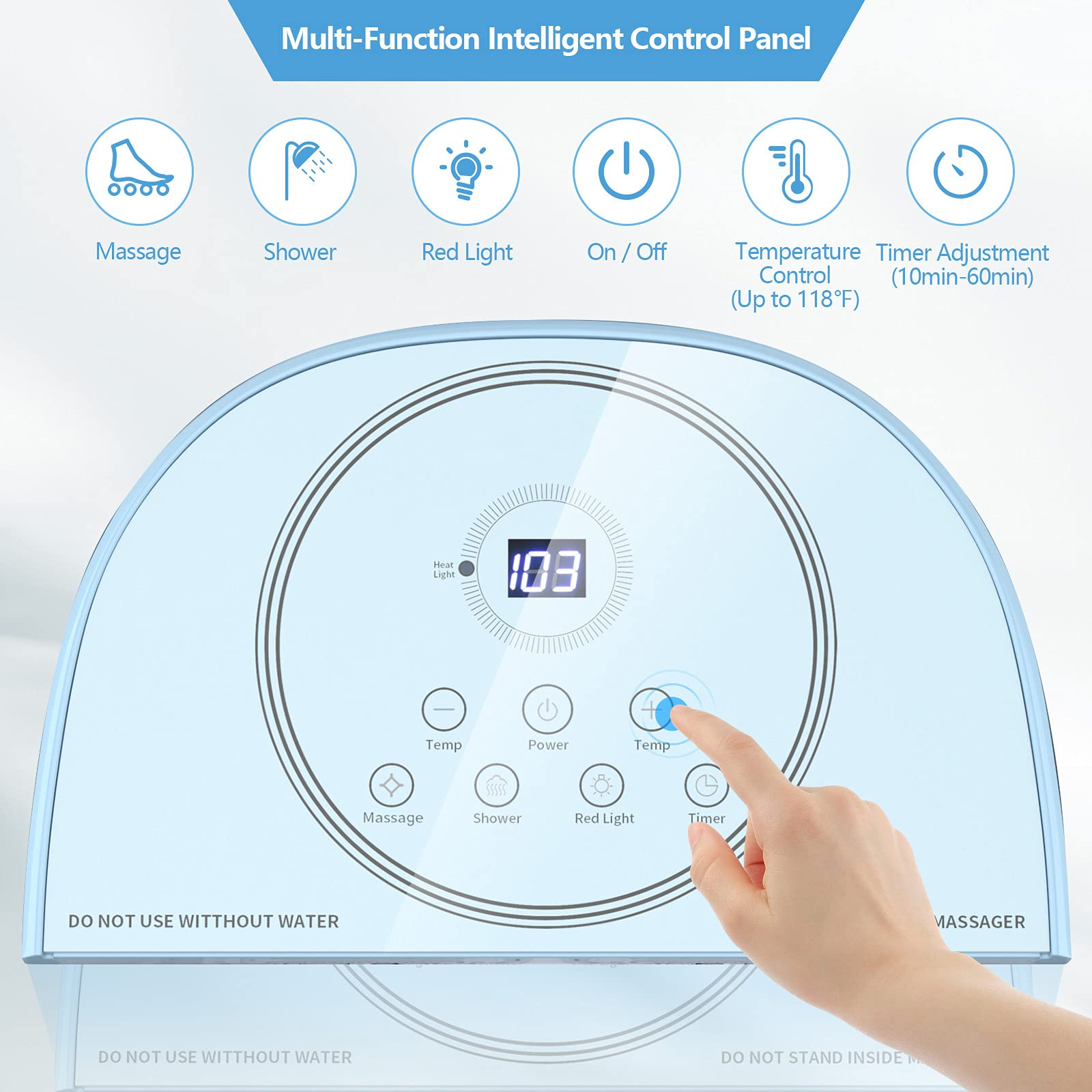 Giantex Foot Spa Bath Massager with Smart Panel 
