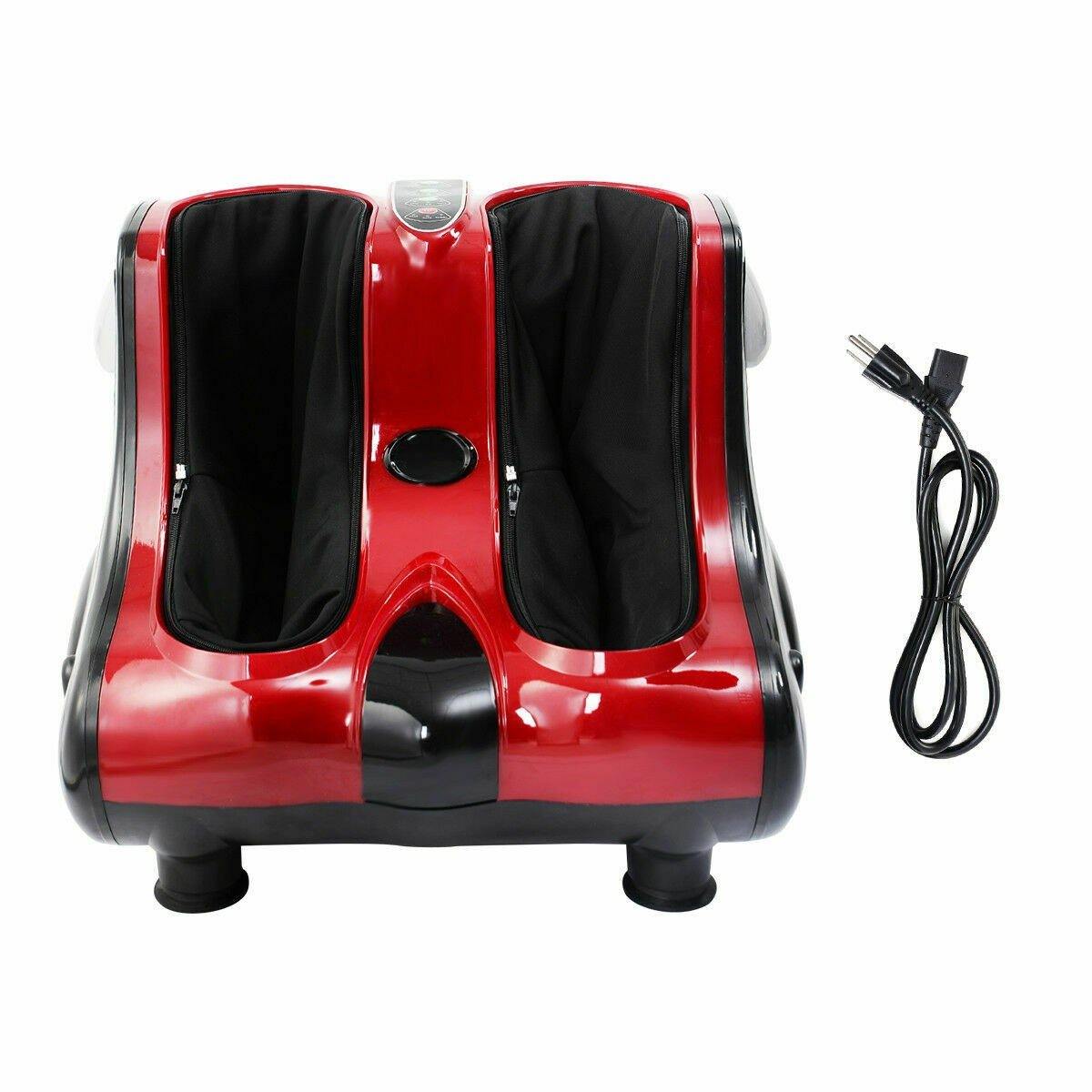 Giantex Foot Calf Leg Massager Machine, Shiatsu Kneading Rolling Vibration Heating