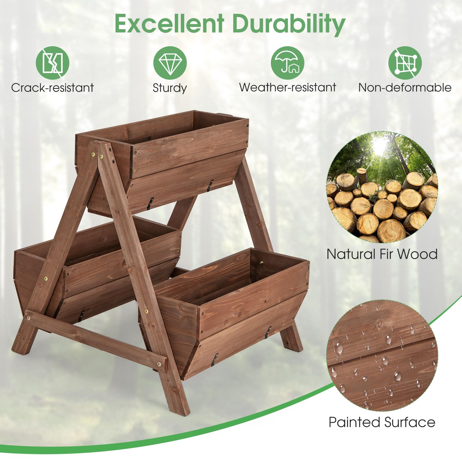 Giantex Vertical Raised Garden Bed 