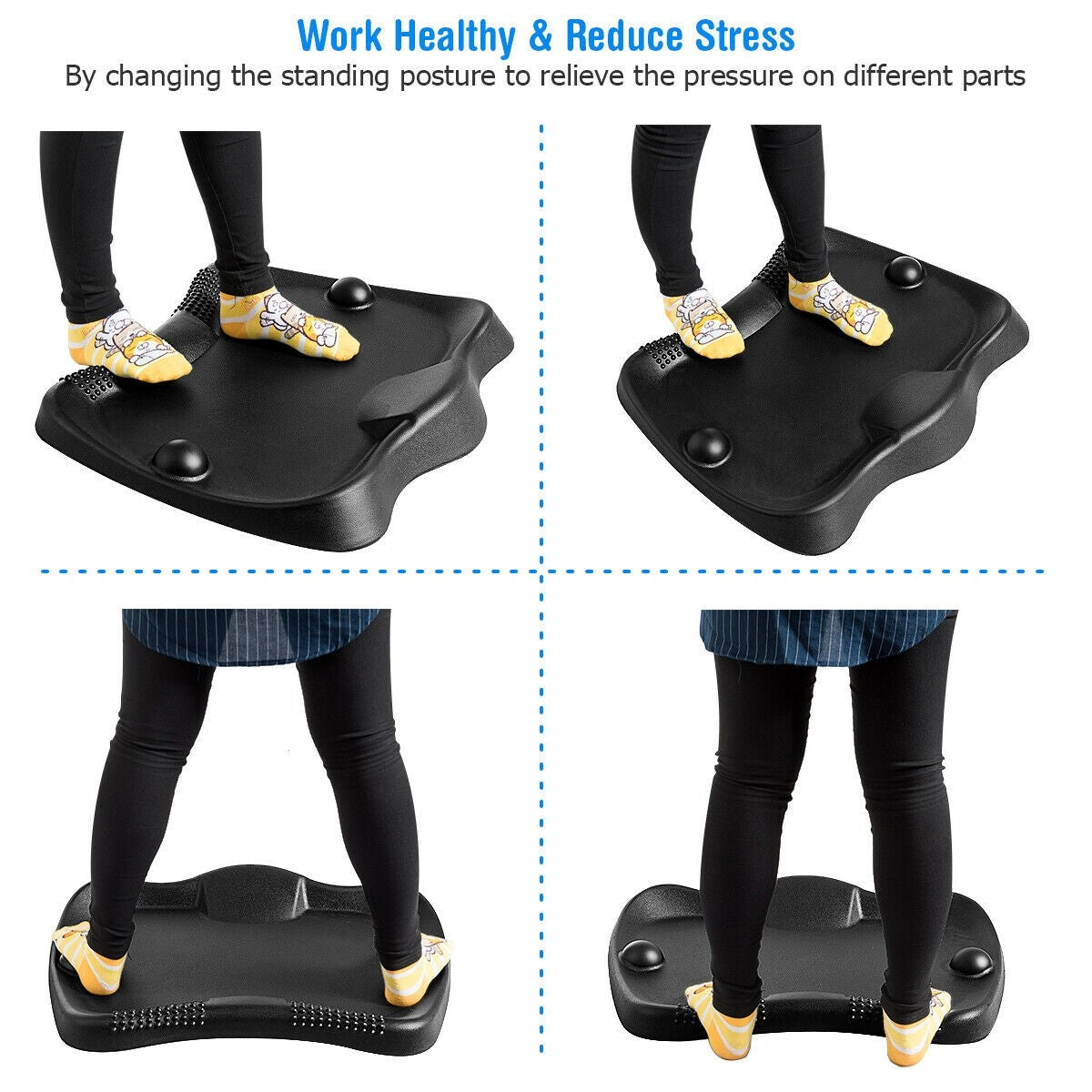 Giantex Standing Desk Anti-Fatigue Mat Not-Flat