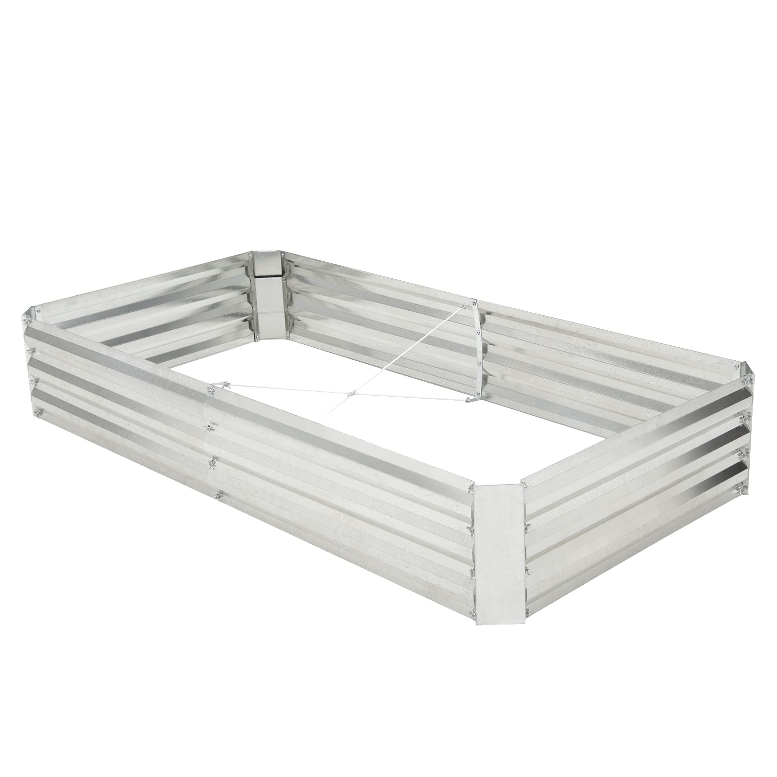 Giantex Galvanized Raised Garden Bed 