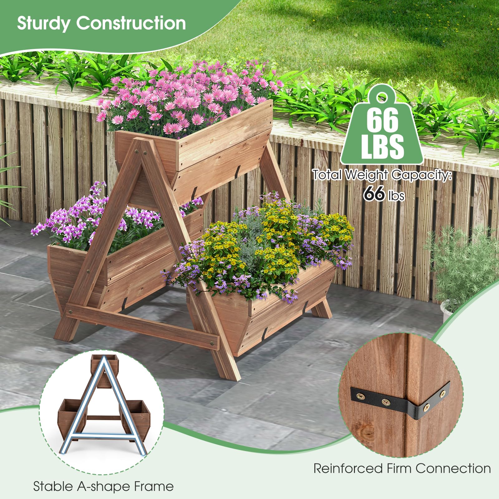 Giantex Vertical Raised Garden Bed 
