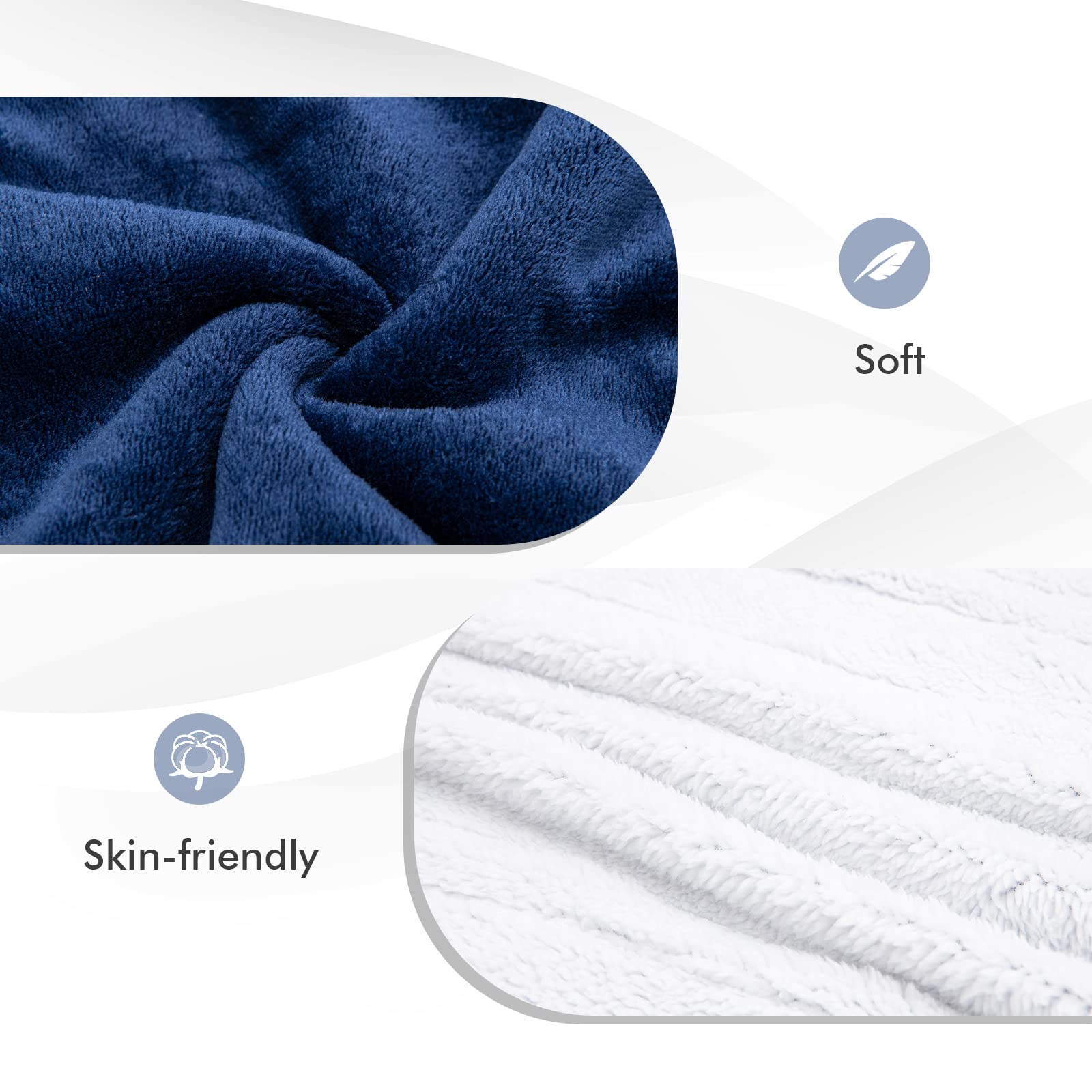 Giantex Electric Heated Throw Blanket 