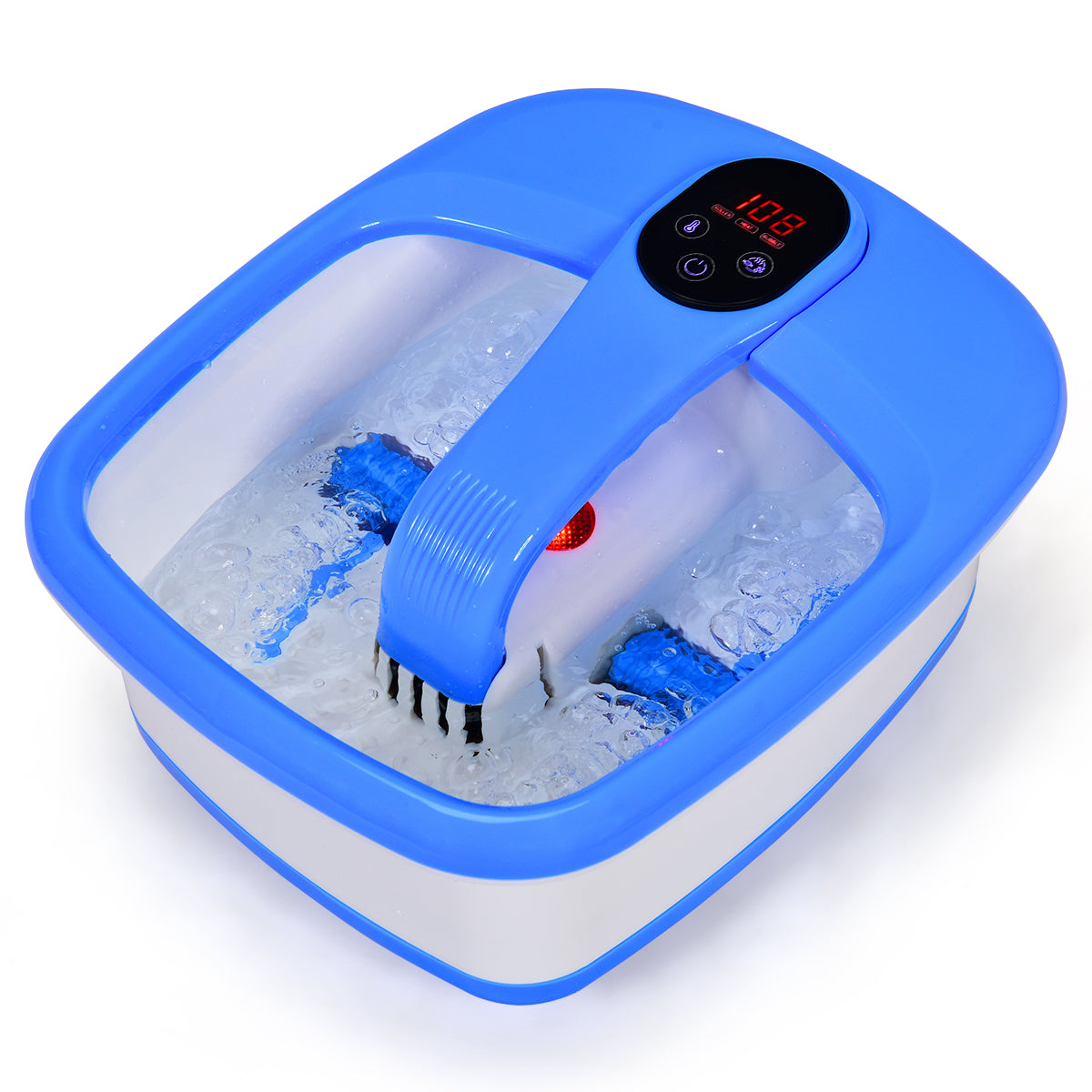 Giantex Foot Spa Bath Massager with Automatic Massage Rollers 