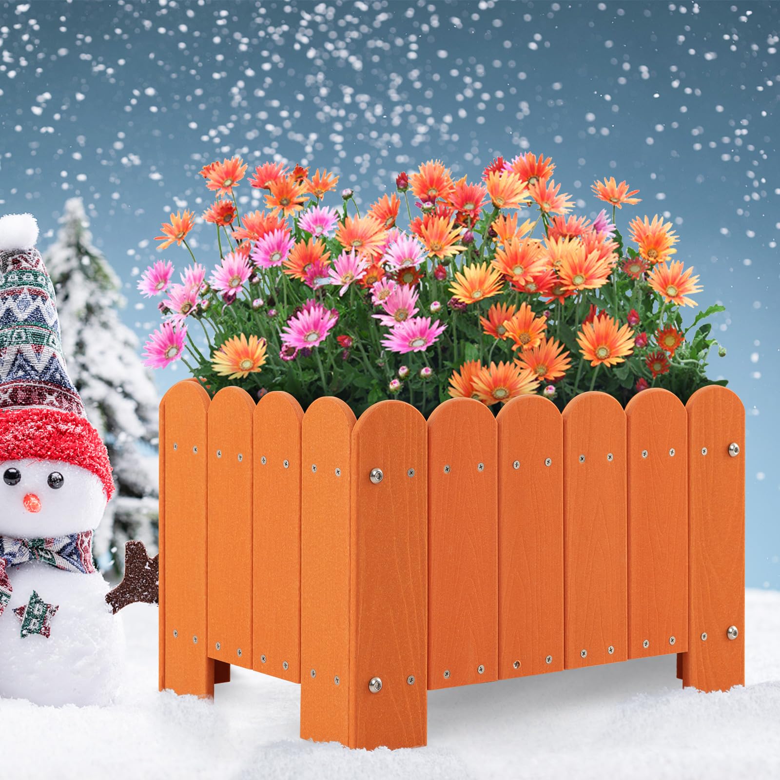 Giantex 2 Pack Rectangular Planter Box 