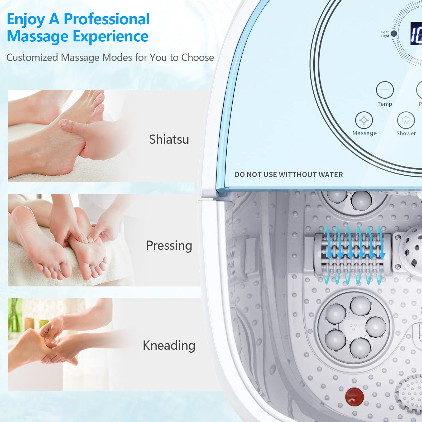 Giantex Foot Spa Bath Massager with Smart Panel 