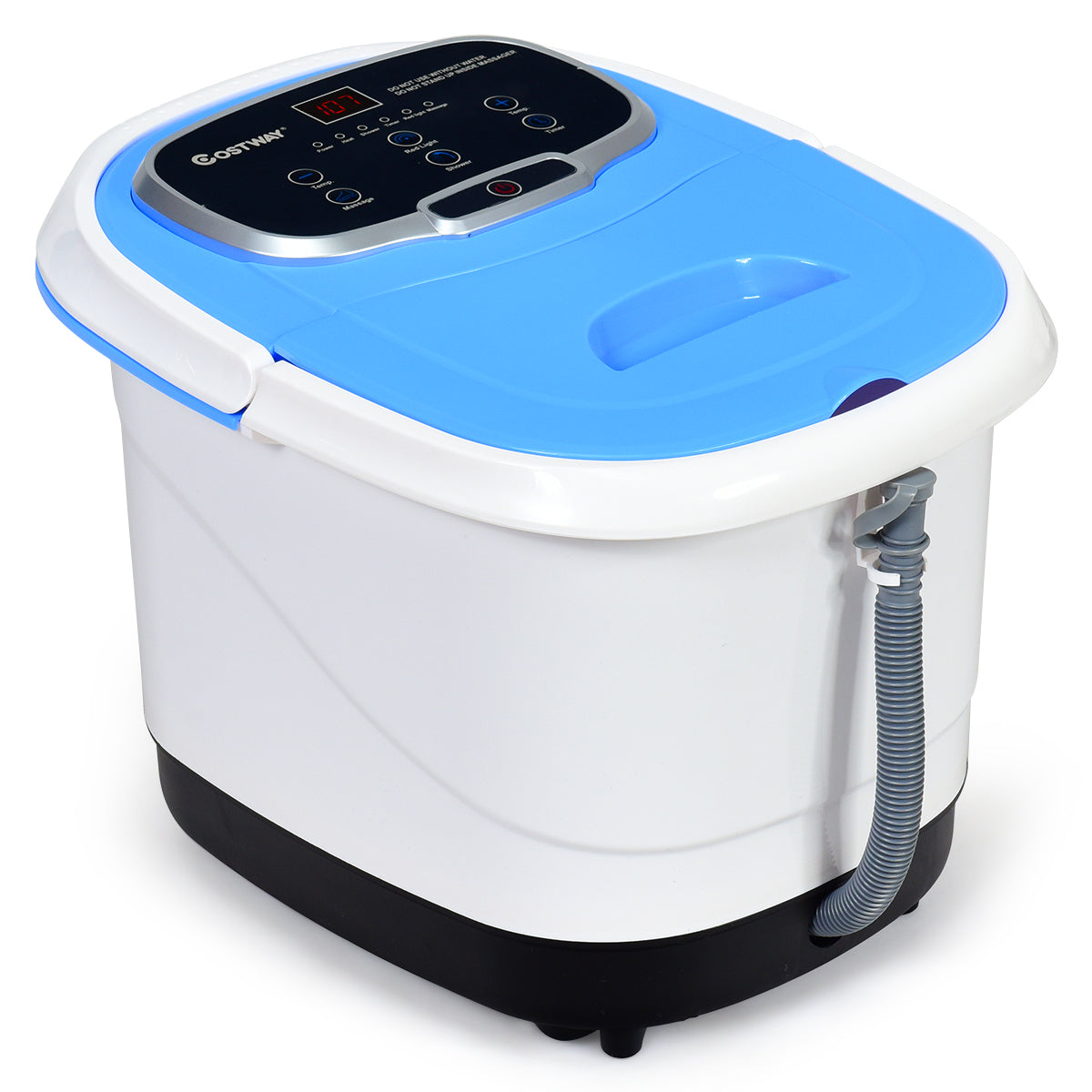 Giantex Foot Spa Bath Massager w/ Heat, Water Shower Adjustable in Angles 
