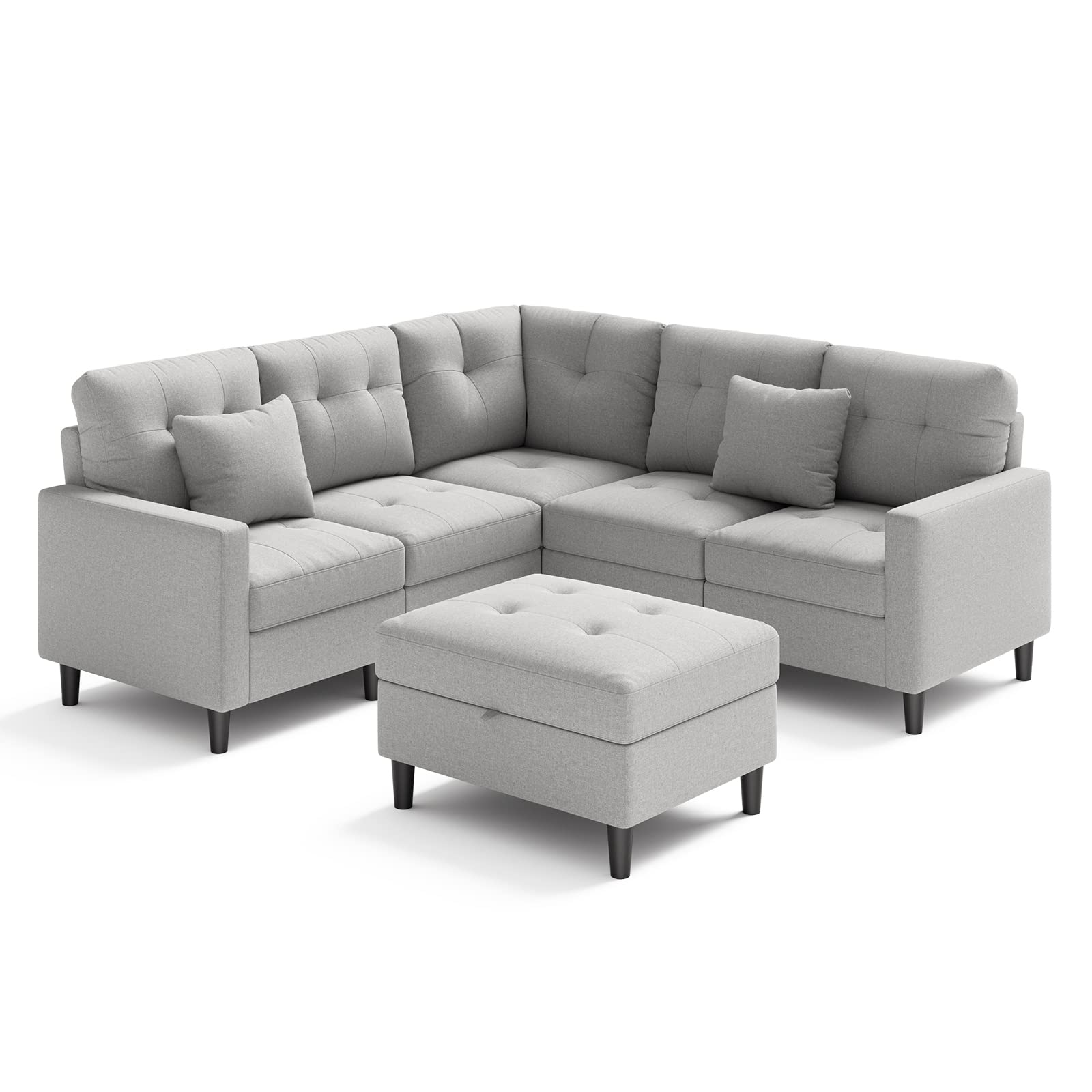 Giantex Modular Sectional Sofa Couch 