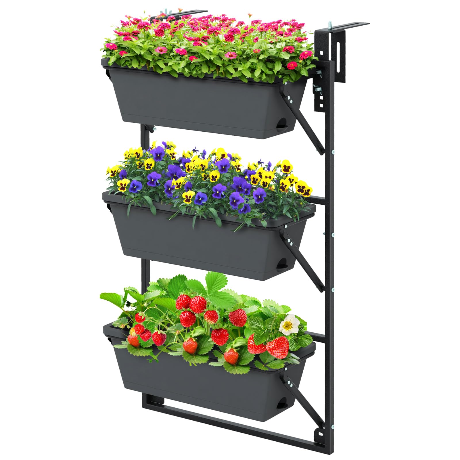 Giantex Vertical Raised Garden Bed, Hanging & Wall-Mounted Planter Garden Boxes 