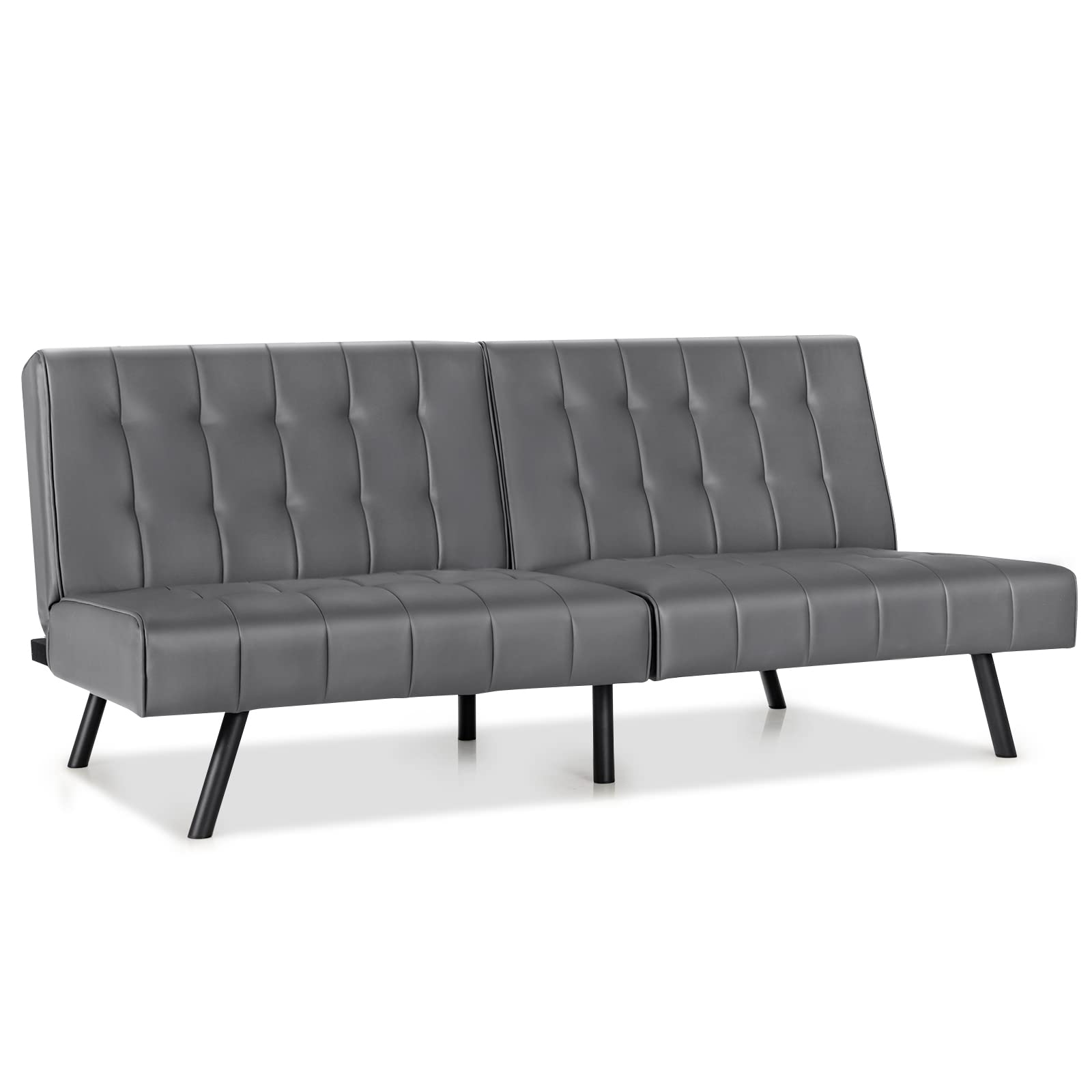 Giantex Convertible Sofa Bed, Futon Sleeper Couch 