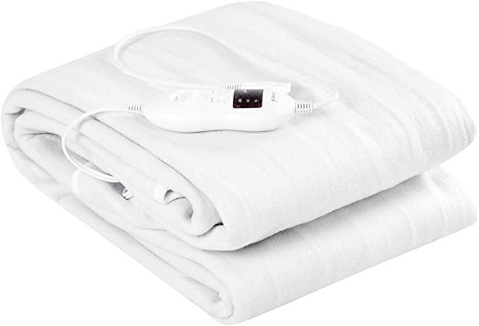 Giantex Heated Electric Mattress Pad w/ 8 Temperature Regulation (Twin/Full/Queen/King) 