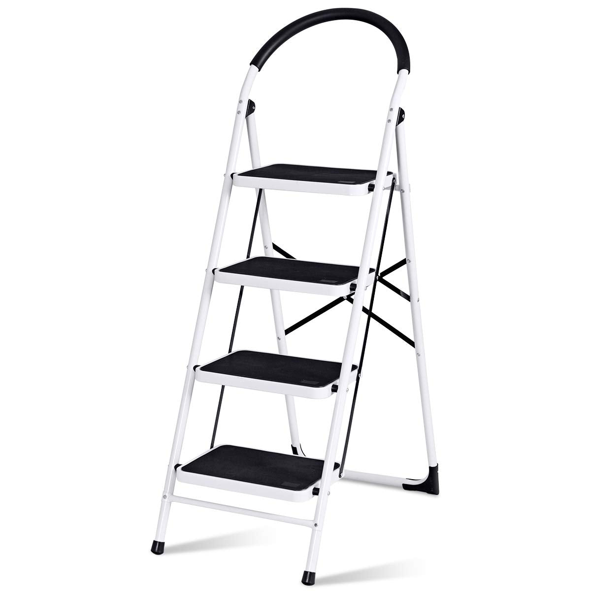 Giantex 2 Step Ladder Folding Step Stool Platform Home Kitchen Tool Multiuse Stepladder 