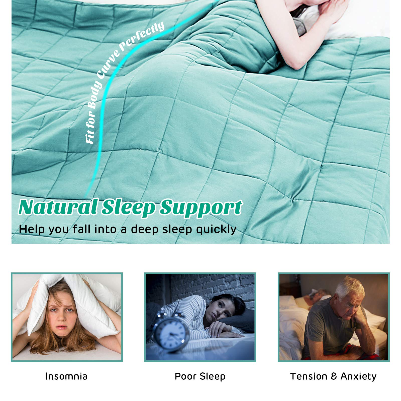 Bamboo Weighted Blanket 