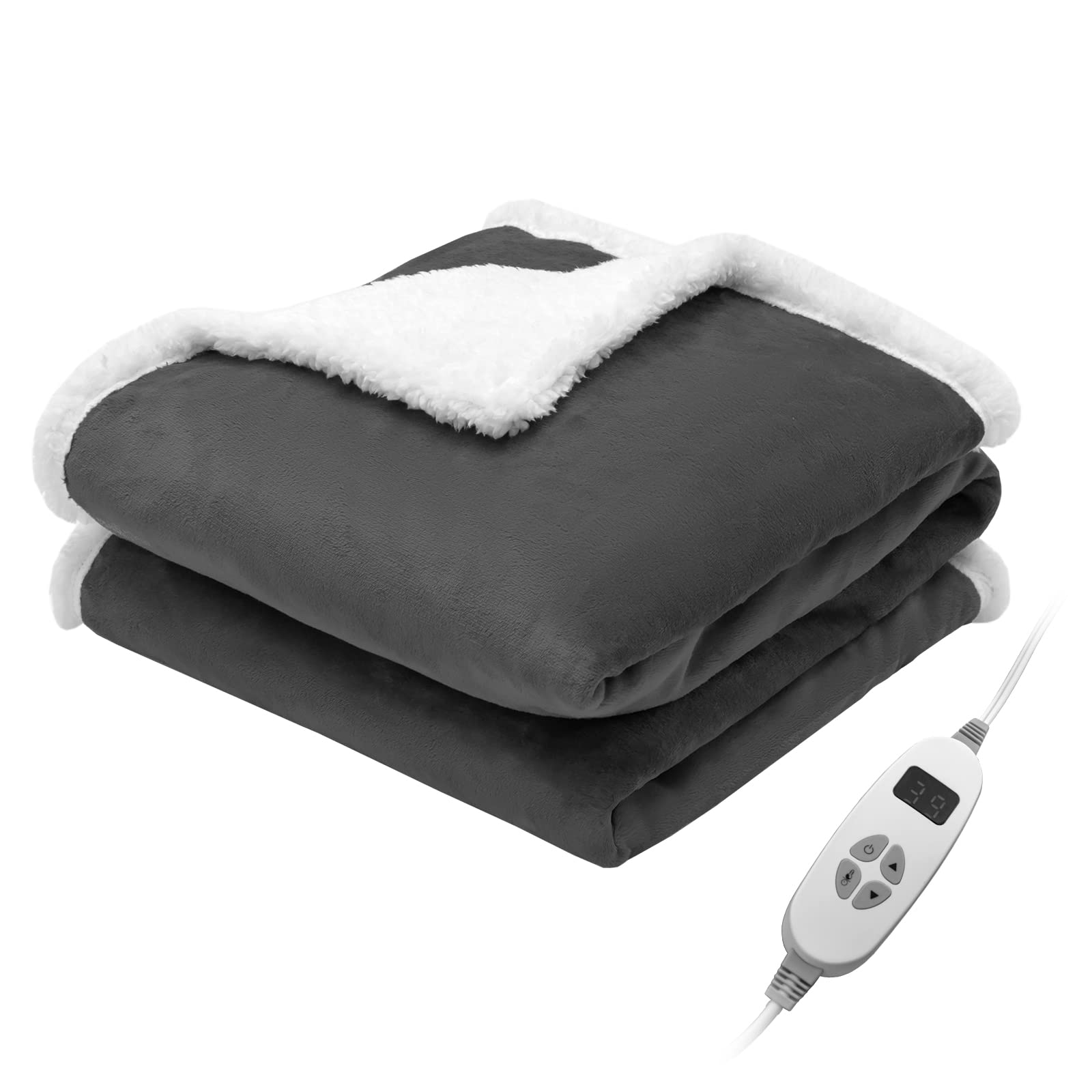 Giantex Heated Electric Blanket Throw 