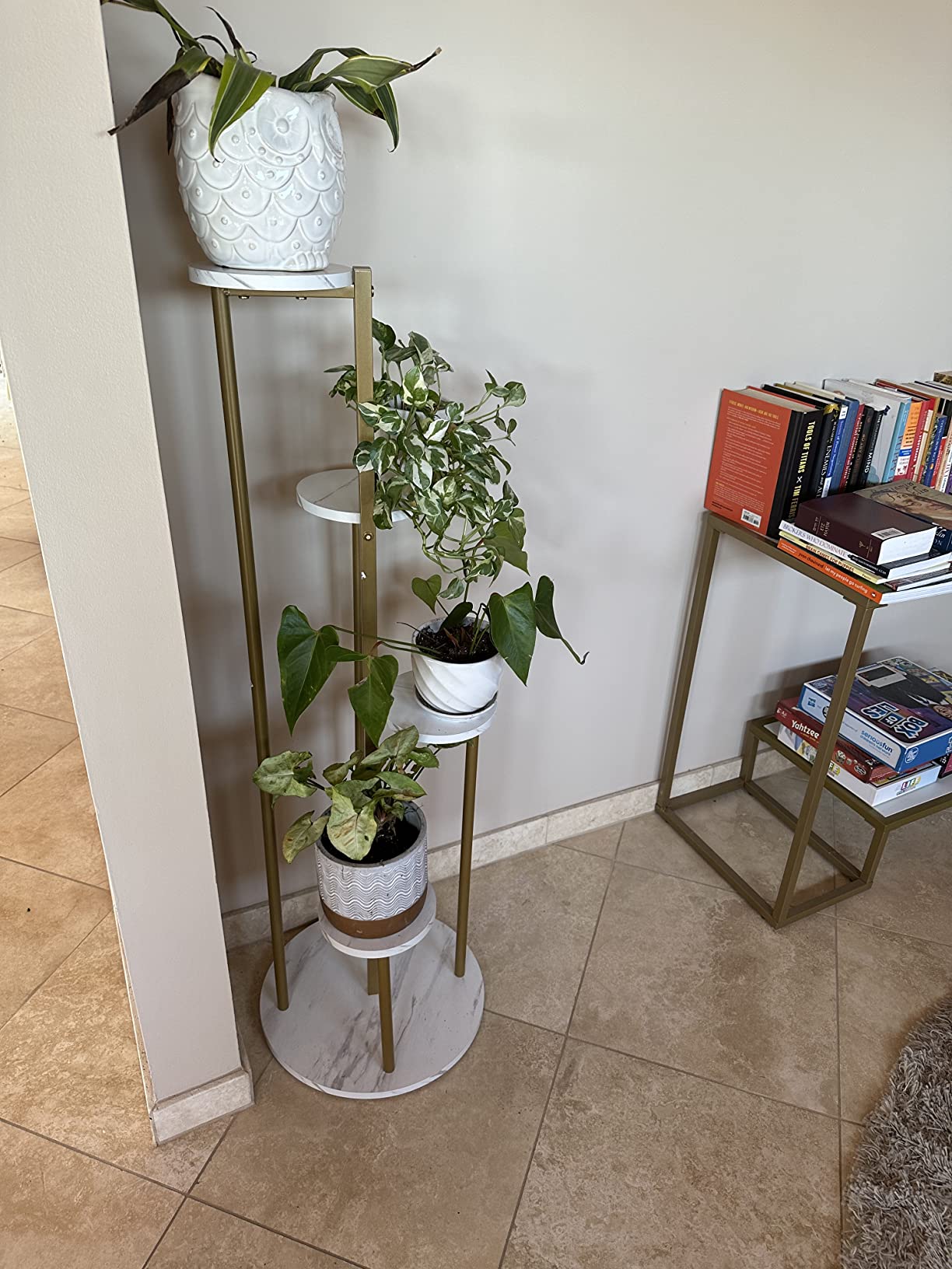 Giantex 4 Tier Plant Stand Indoor 