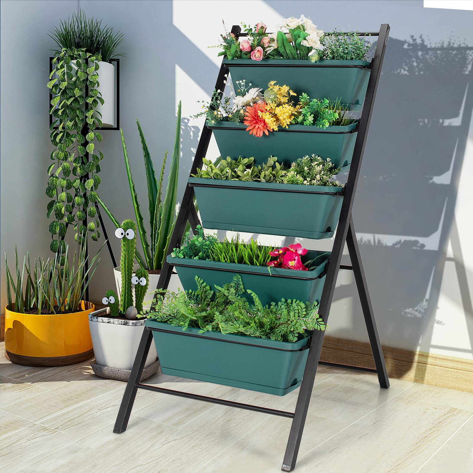 Elevated Garden Beds with Water Drainage Hole 