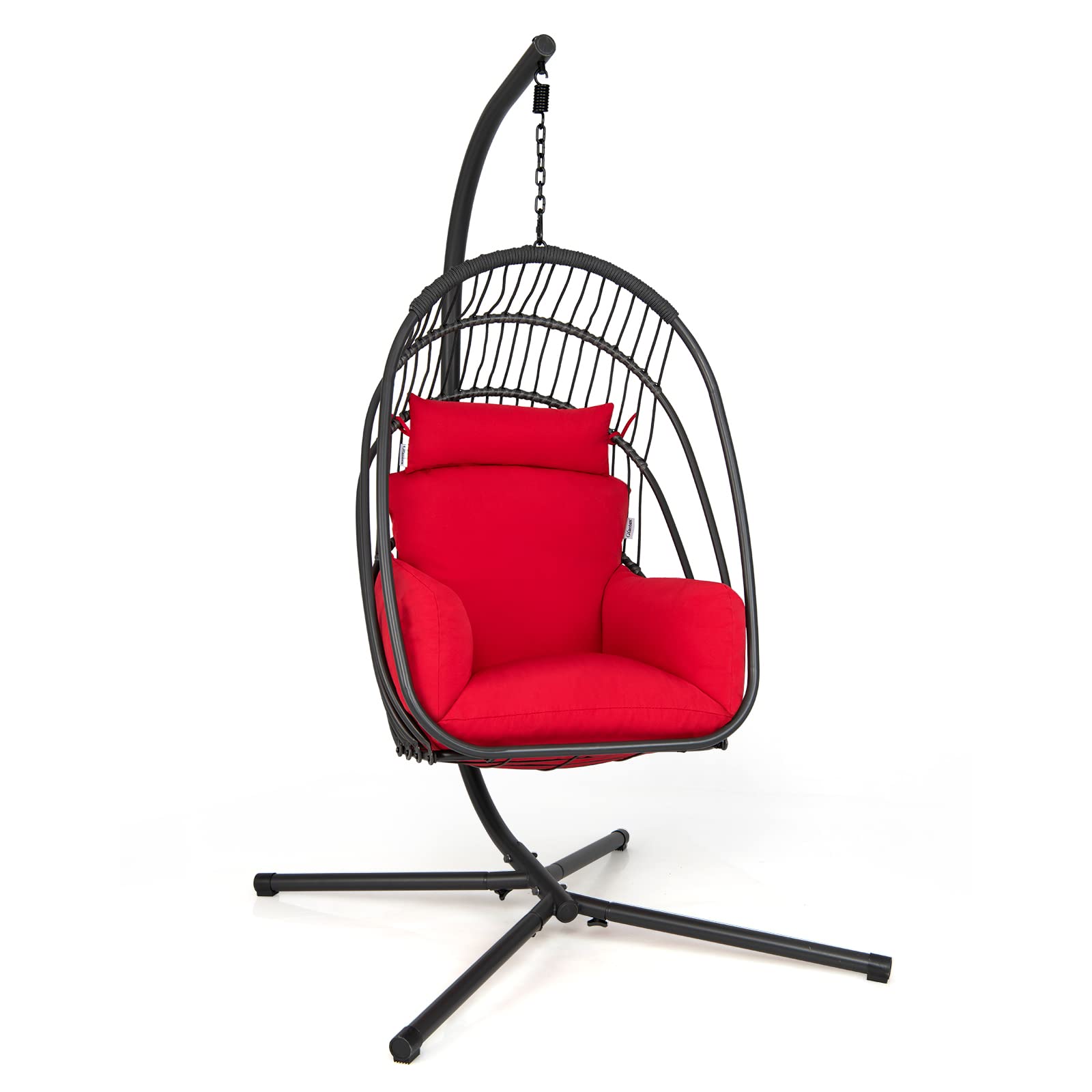 Giantex Egg Chair Hammock Stand - Hanging Swing with Stand 