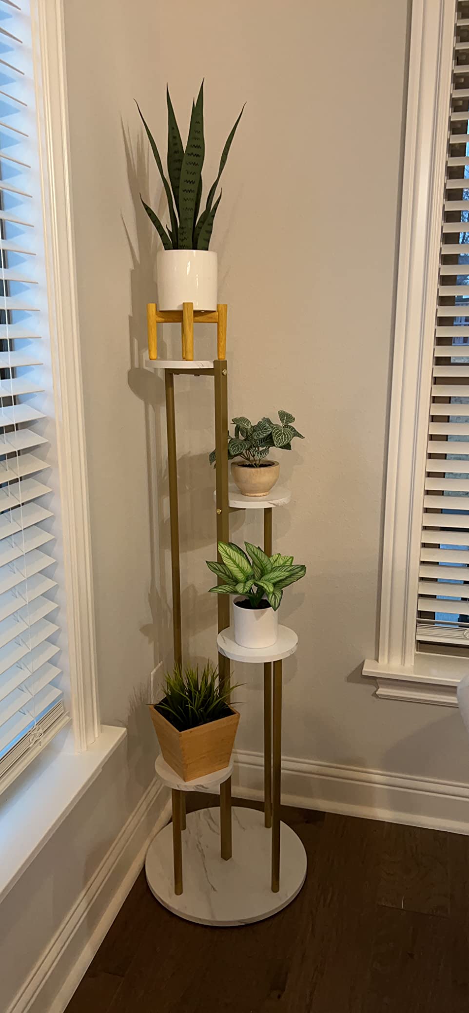 Giantex 4 Tier Plant Stand Indoor 