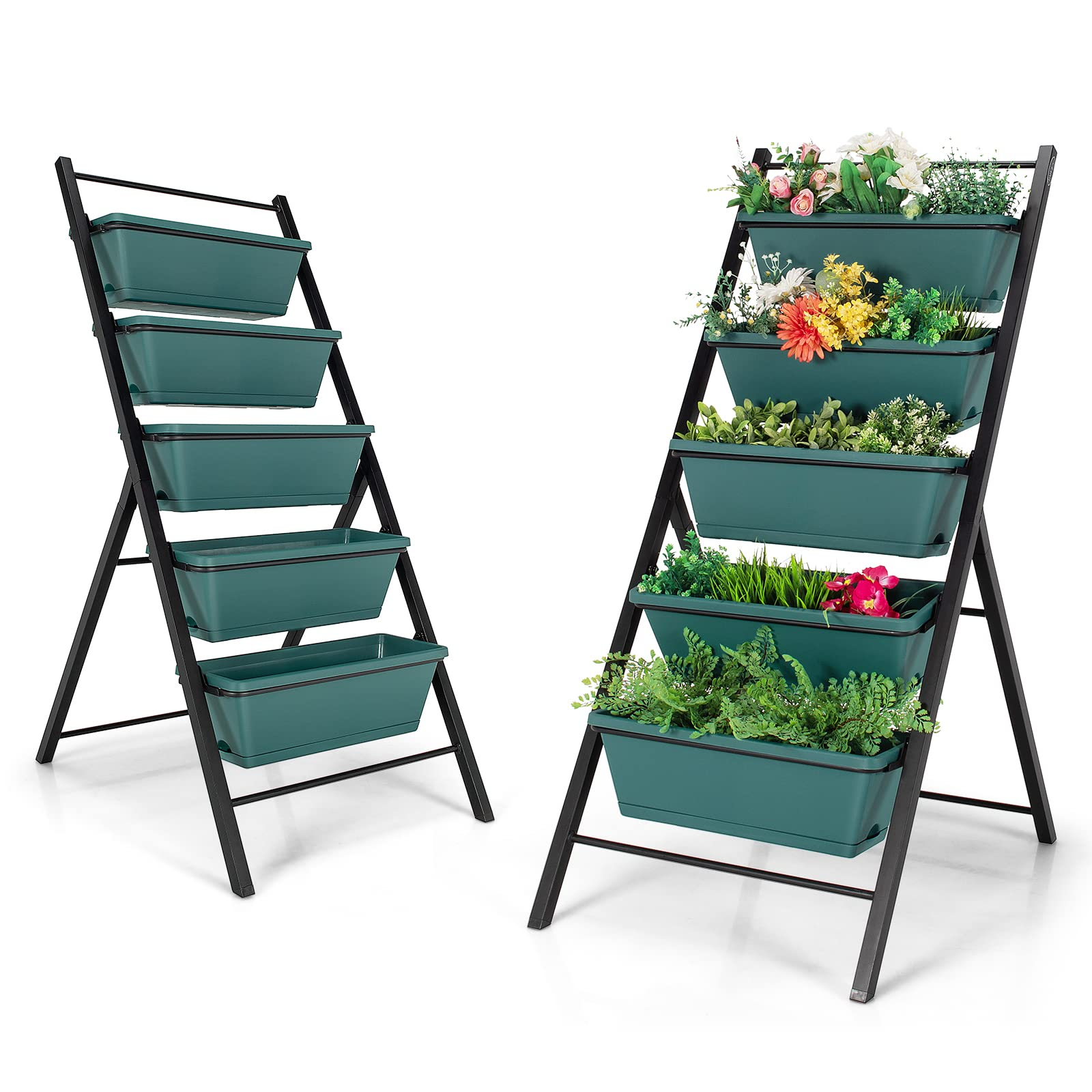 Elevated Garden Beds with Water Drainage Hole 