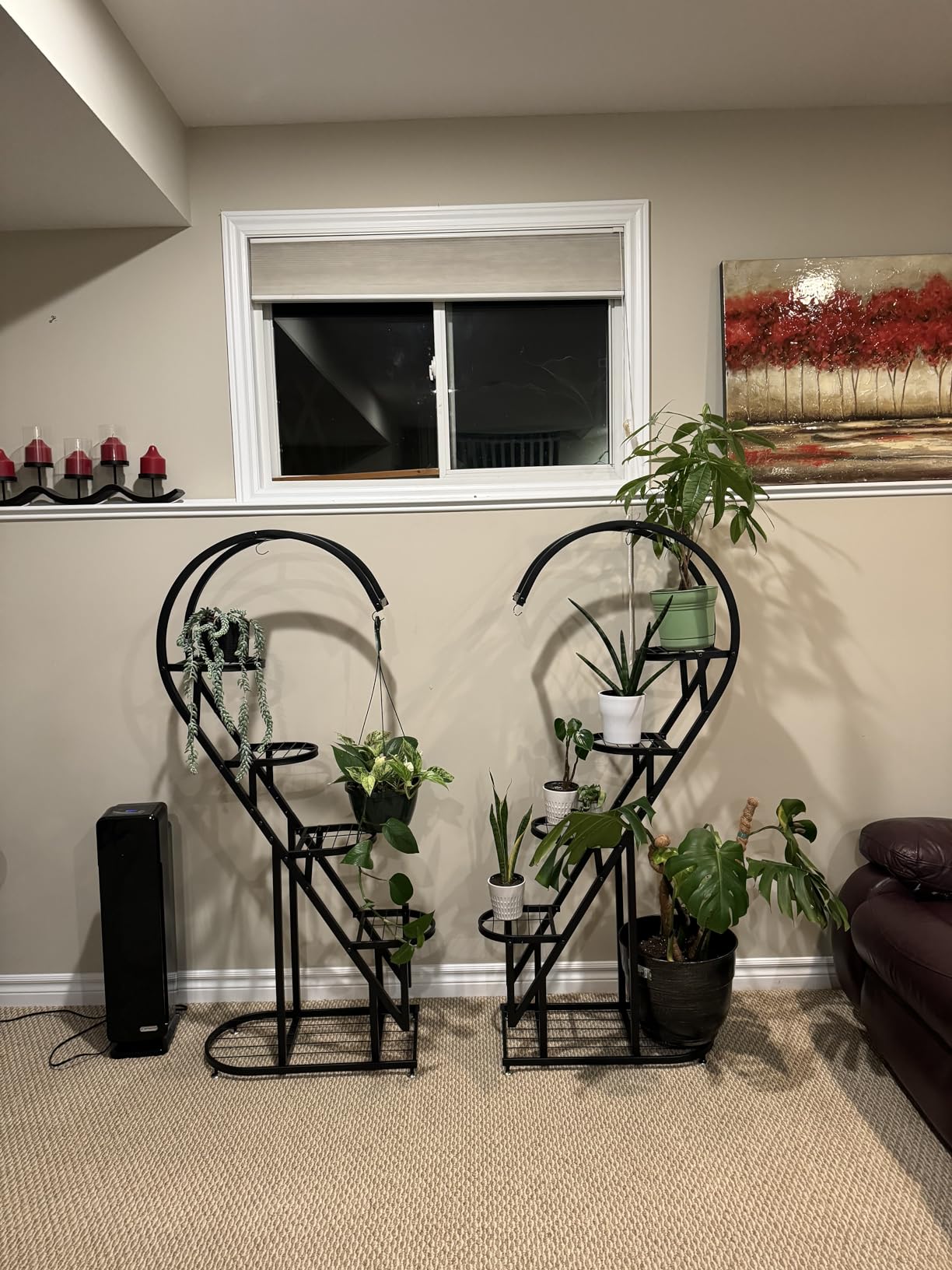 Giantex 5 Tier Metal Plant Stand Indoor 