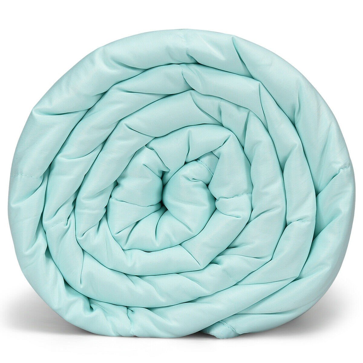 Luxury Cooling Silk Sewed in Cotton Pink, Blue, Green, 48" x 72" 60" x 80" | 15lbs 