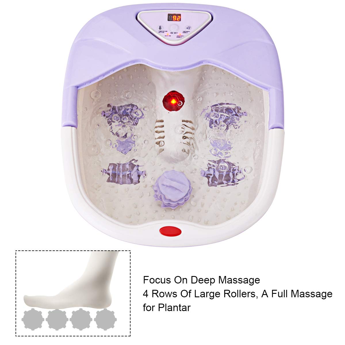 Giantex Foot Spa Bath Massager with Heat 