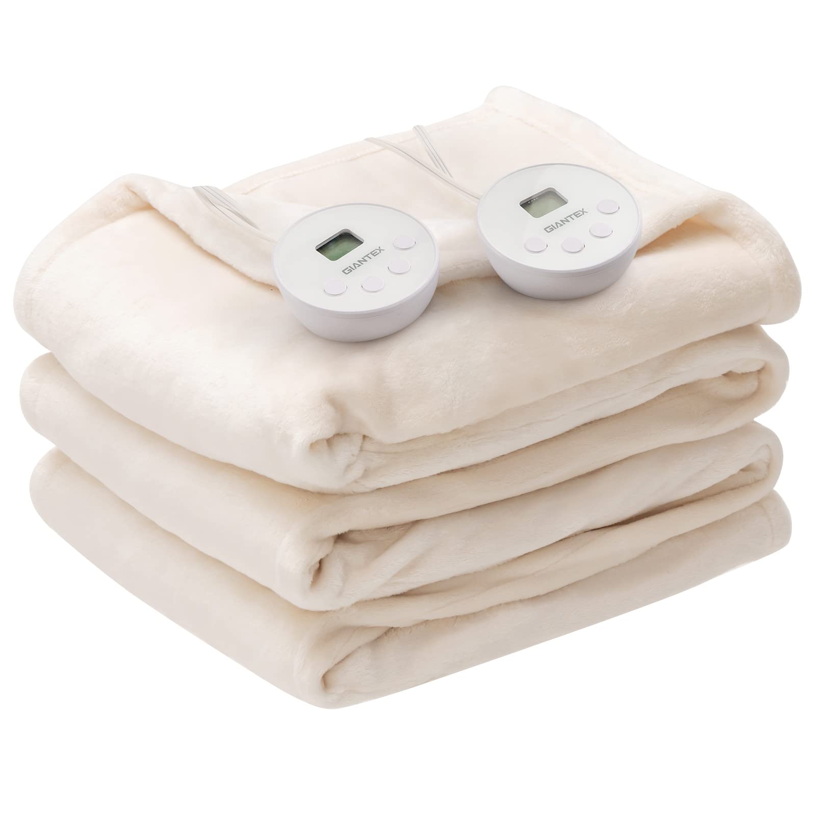 Giantex Electric Blanket Heated Throw Blanket 