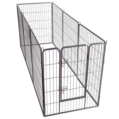 Giantex 40 inch Dog Playpen with Door 