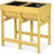 Raised Wooden Flower Planter (28