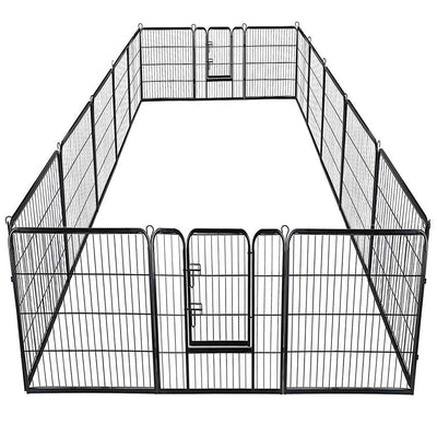 Giantex 48 inch Dog Playpen with Door (8 or 16 pannels) 