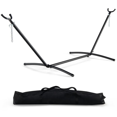 Giantex Hammock Stand 2-Person Heavy-Duty Hammock Frame with Storage Bag 