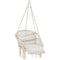 Giantex Hanging Chair Outdoor, Hammock Chair with Thick Cushion & Macrame