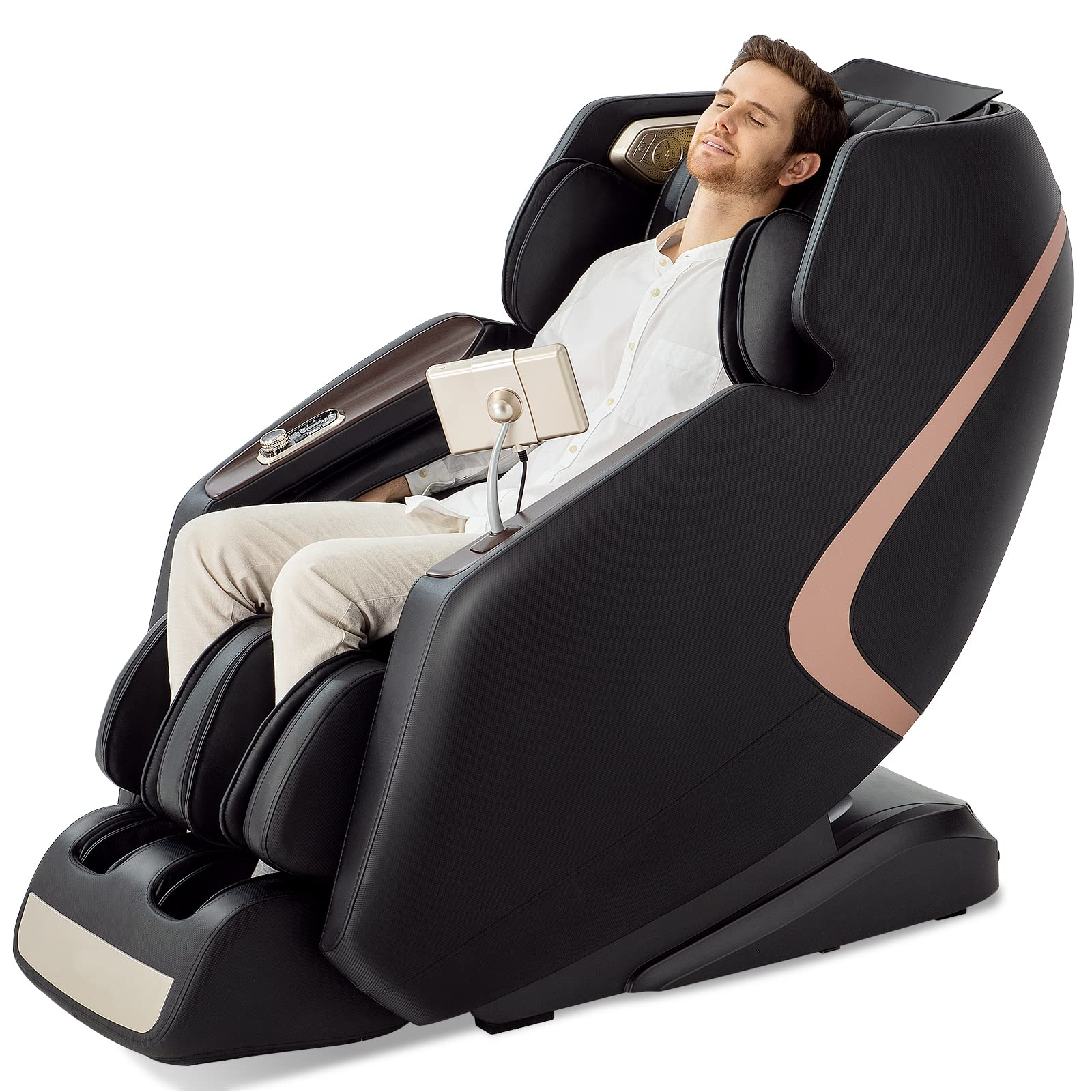 Giantex 3D Full Body Massage Chair, Zero-Gravity Massage Recliner Chair w/ 7'' Touch Screen & SL Track 