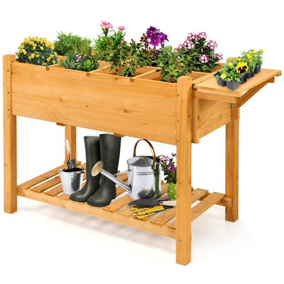 Elevated Raised Garden Box (47L x 21W x 31.5H) 