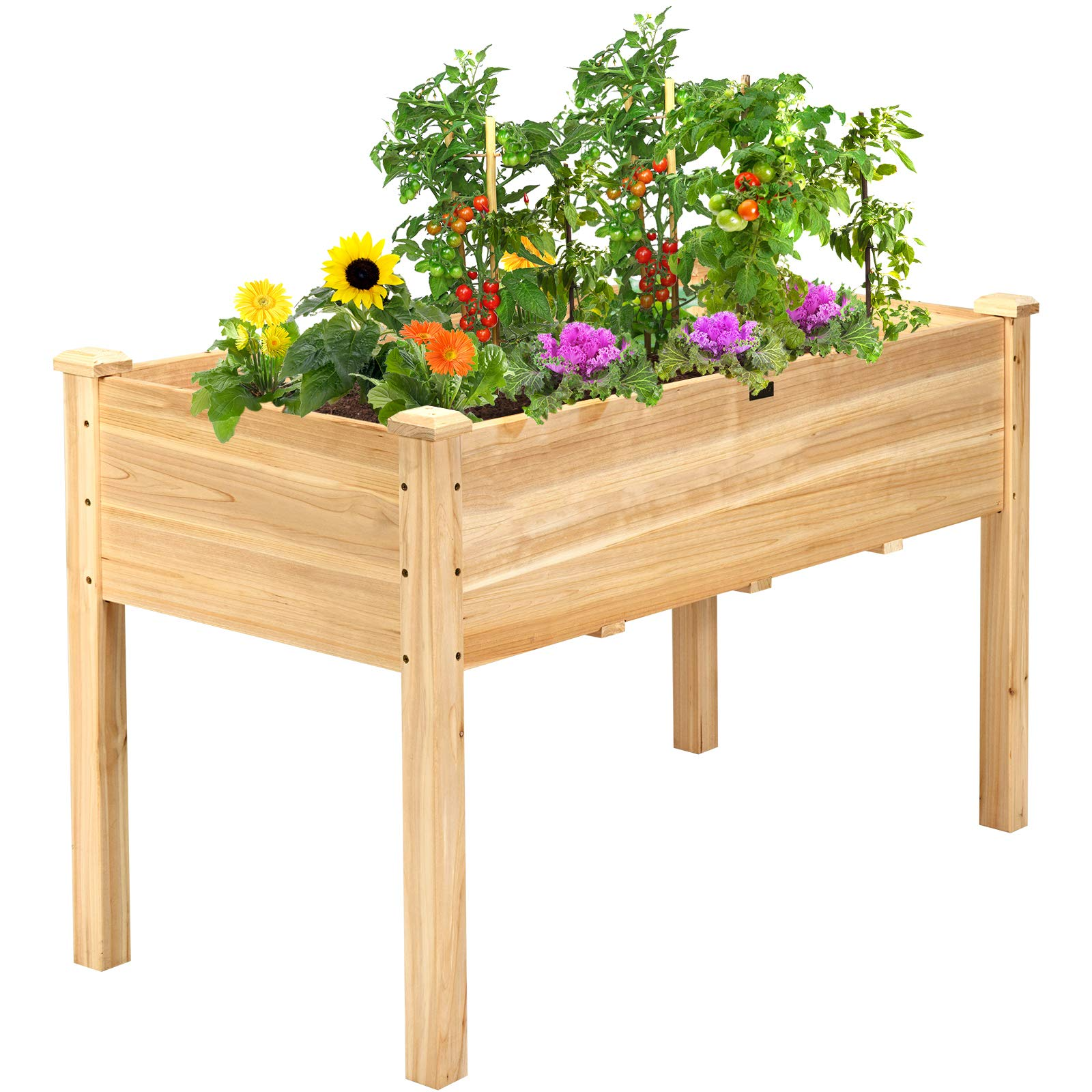 Raised Garden Bed Kit (49.5" X 23.5" X 30.0") 