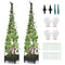 Giantex Rolling Raised Garden Bed with Climbing Trellis