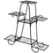 Giantex 7 Tiers Metal Plant Stand Flower Pots Holder