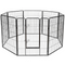 Giantex 8 Panel Pet Playpen with Door, Foldable Dog Exercise Pen (40