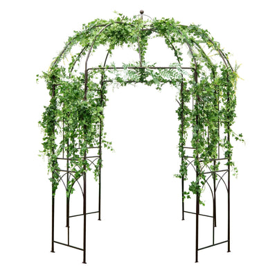 Giantex Birdcage Shape Garden Arbor, 8.4ft High x 7ft Wide 