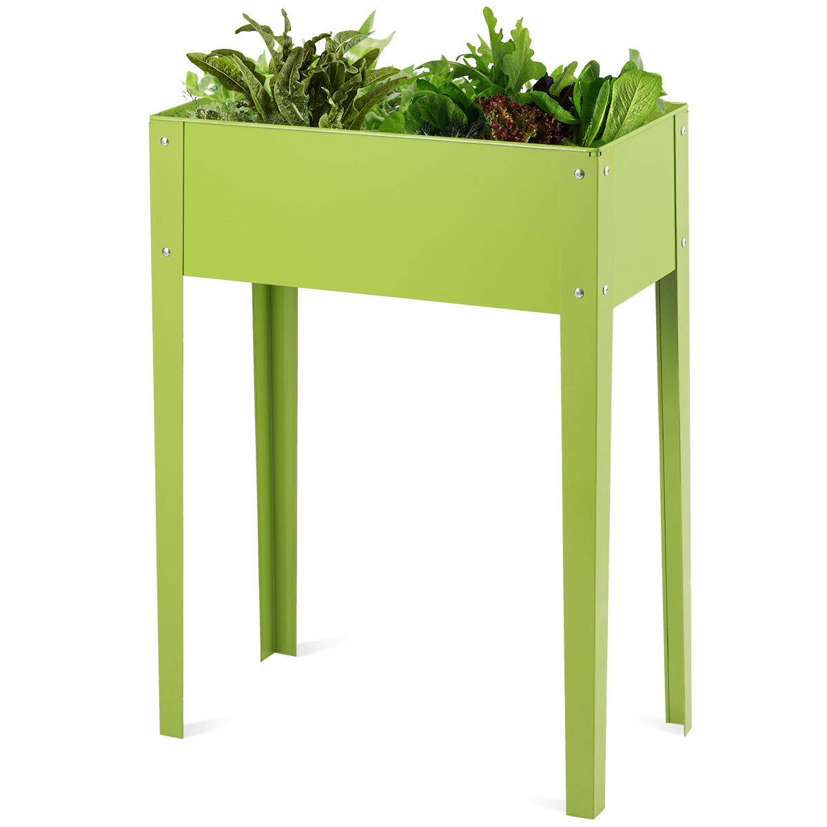 Metal Plant Box with Legs (25" L x 13" W x 31.5" H) 