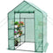 Walk-in Greenhouse, Gardening Plant Tent with Roll-Up Zippered Front Door