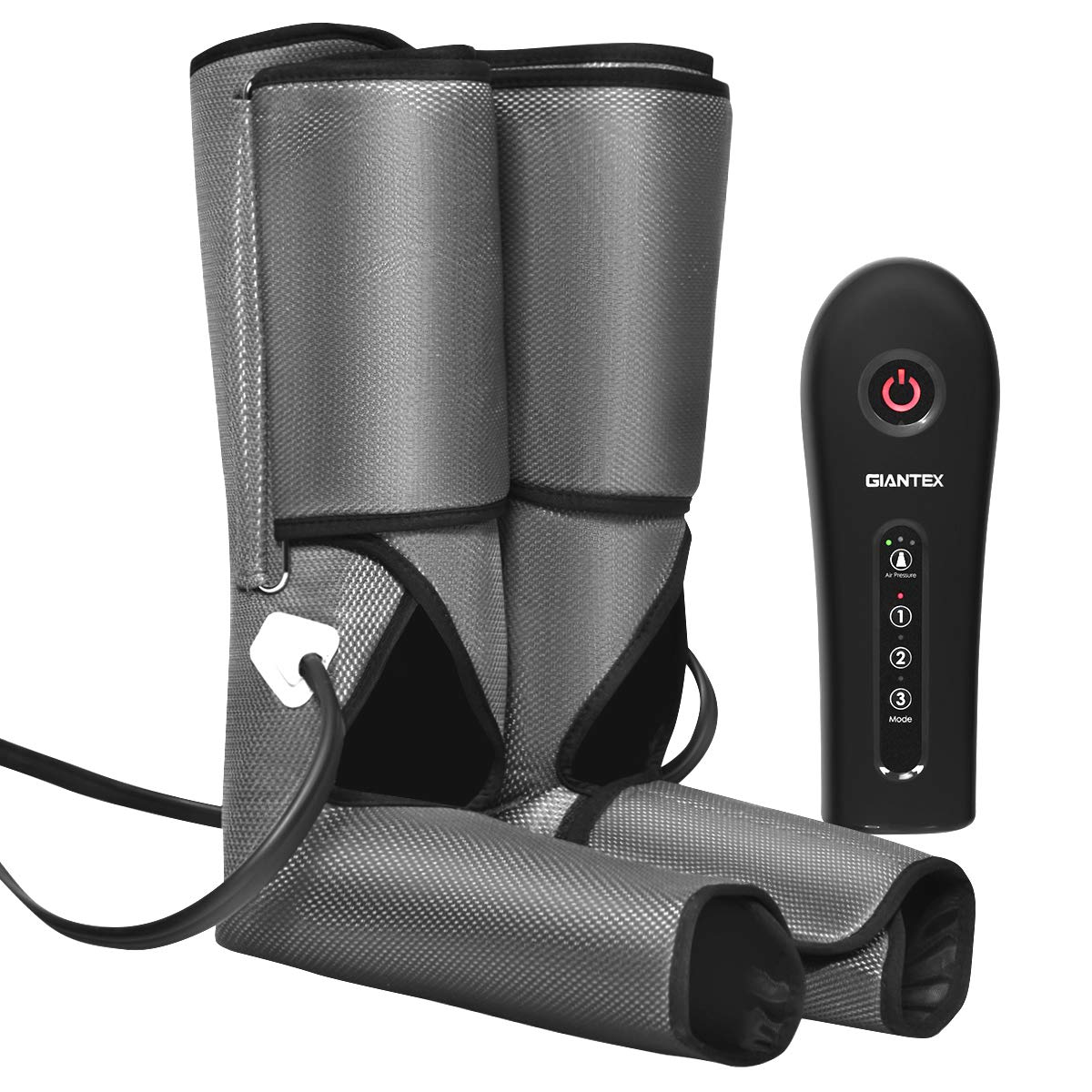 Giantex Air Compression Leg Massager Wraps Foot and Calf Massage with Handheld Controller