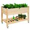 Raised Garden Bed on Wheels, 47.5