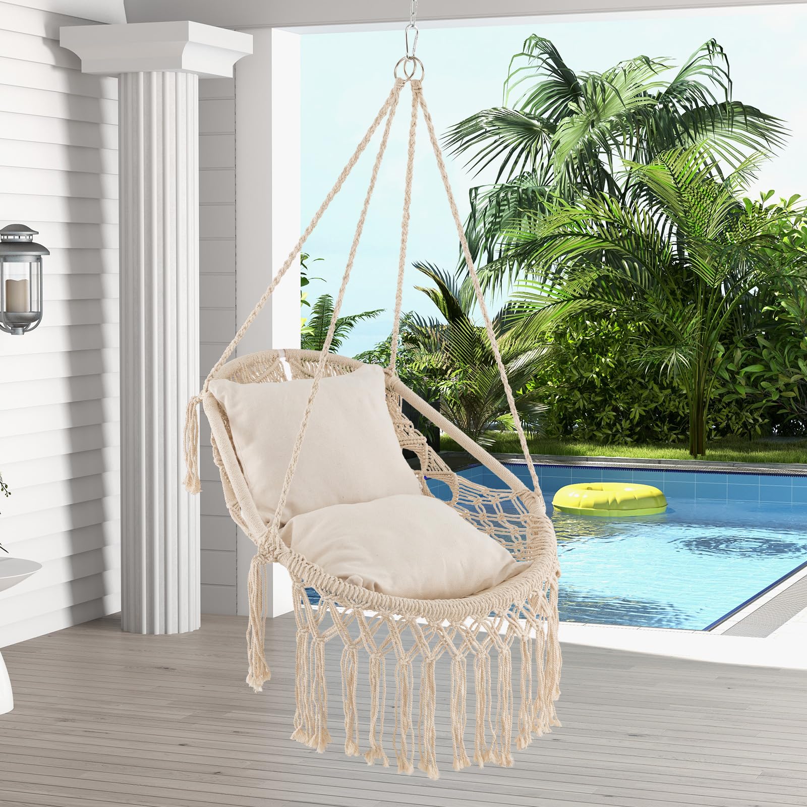 Giantex Macrame Swing Chair 