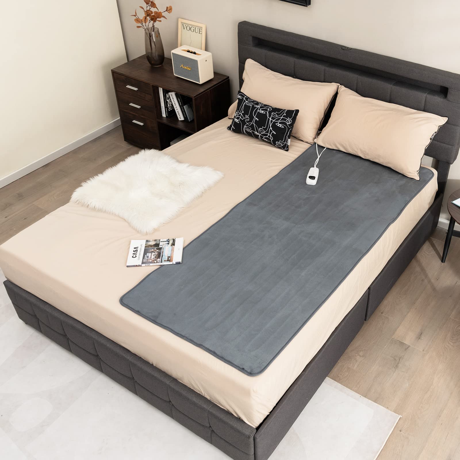 Giantex Heated Mattress Pad 
