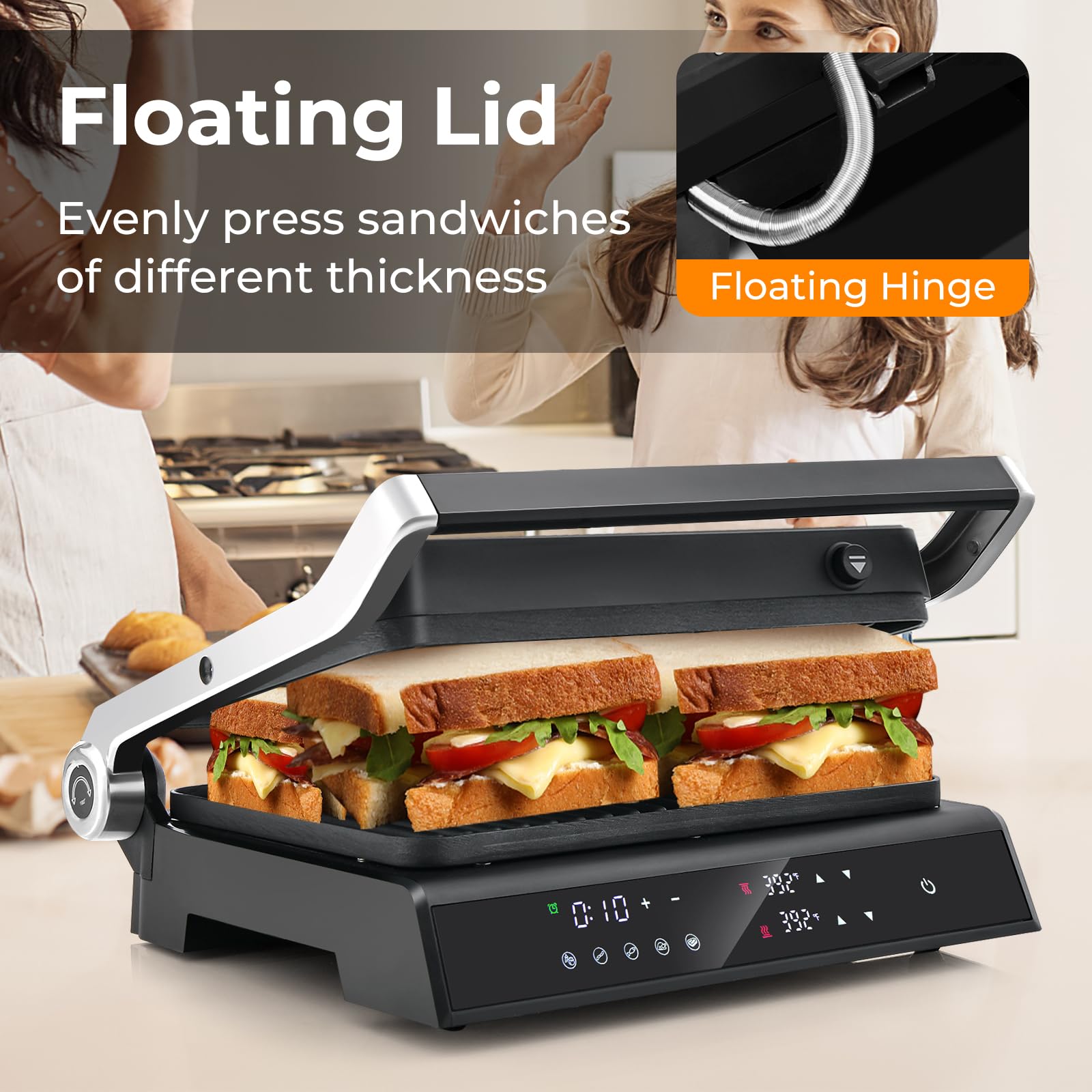 Giantex Panini Press Sandwich Maker 