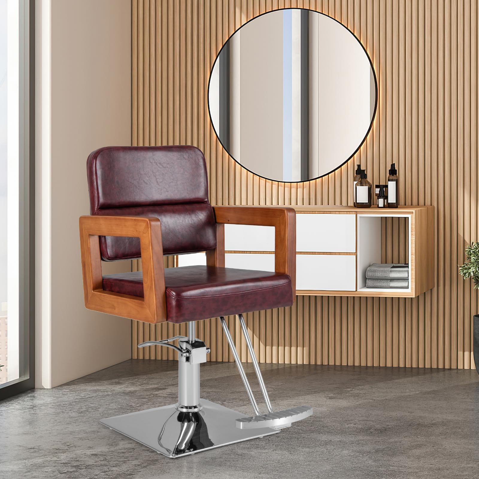 Giantex Barber Chair - Salon Chair for Hair Stylist 