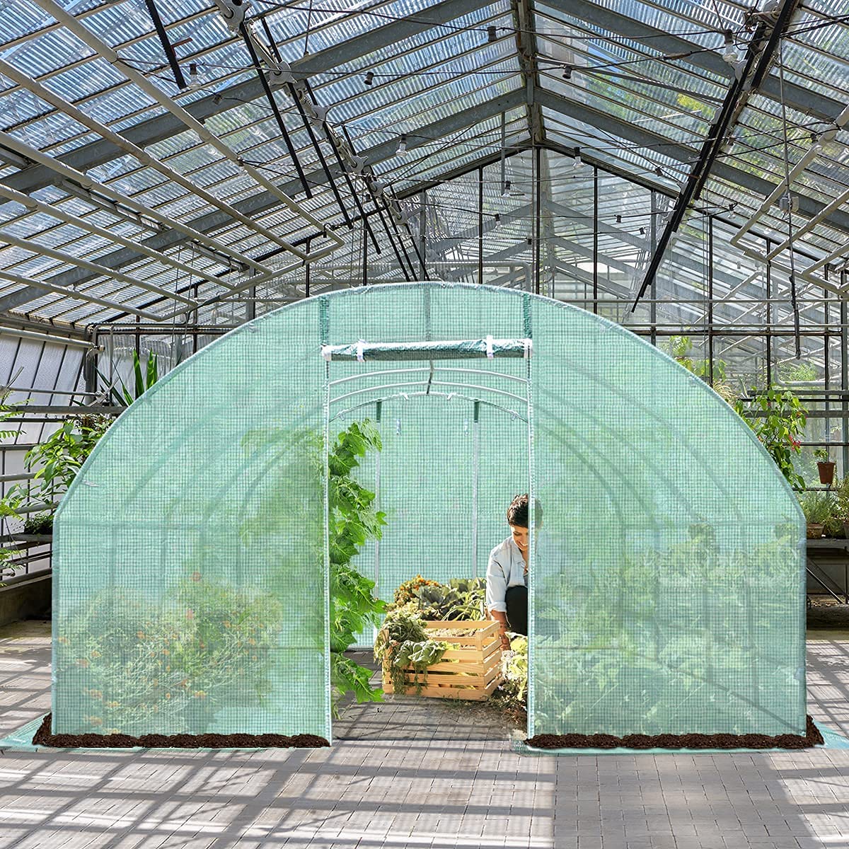 Portable Walk in Greenhouse Plant Grow Tents 