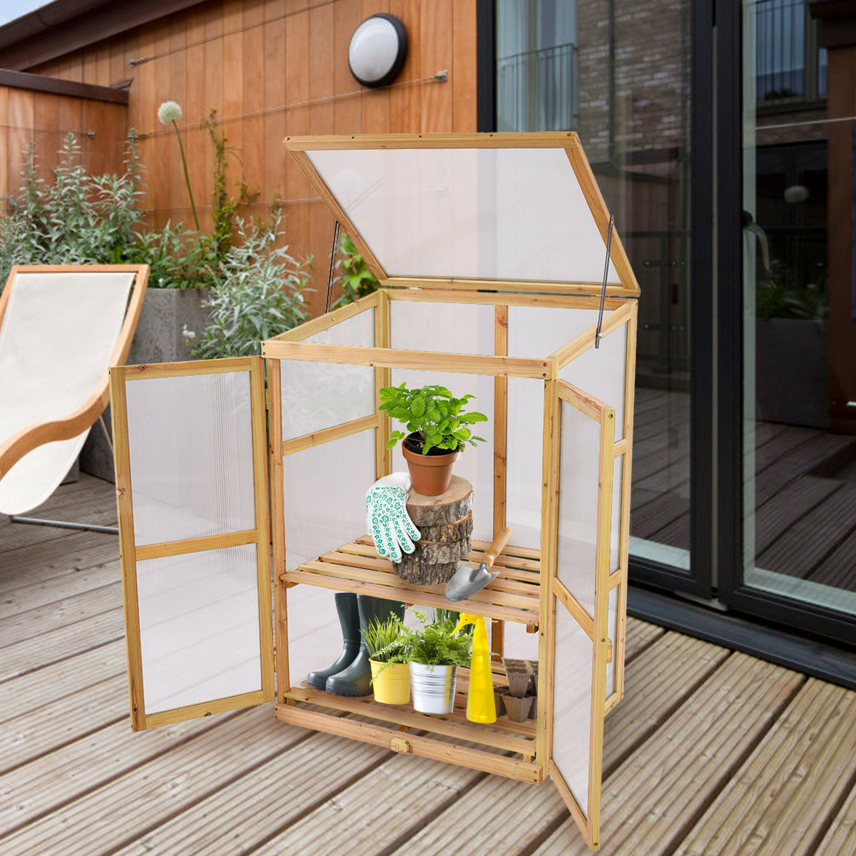 Raised Flower Planter Protection (35.4" X 31.3" X 23.0") 